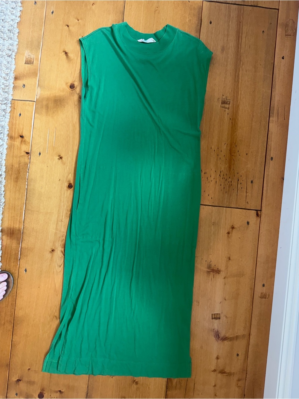 Free People All Day Long Midi T-Shirt Dress